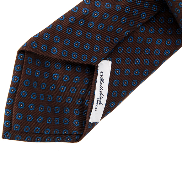 MATTABISCH CHOCOLATE CLASSIC TIE | MENS - Picture 3 of 3